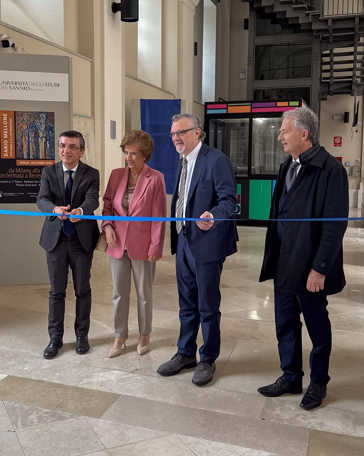 Inaugurazione mostra Dario Mellone