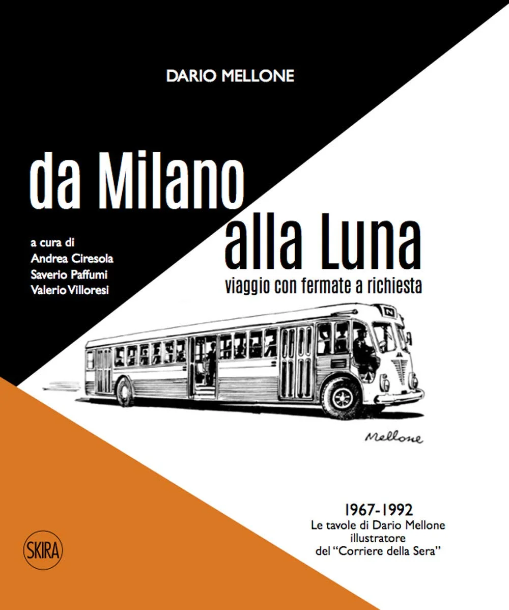 Copertina del libro Da Milano alla Luna