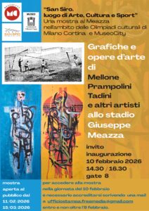 Locandina Mostra Dario Mellone a San Siro